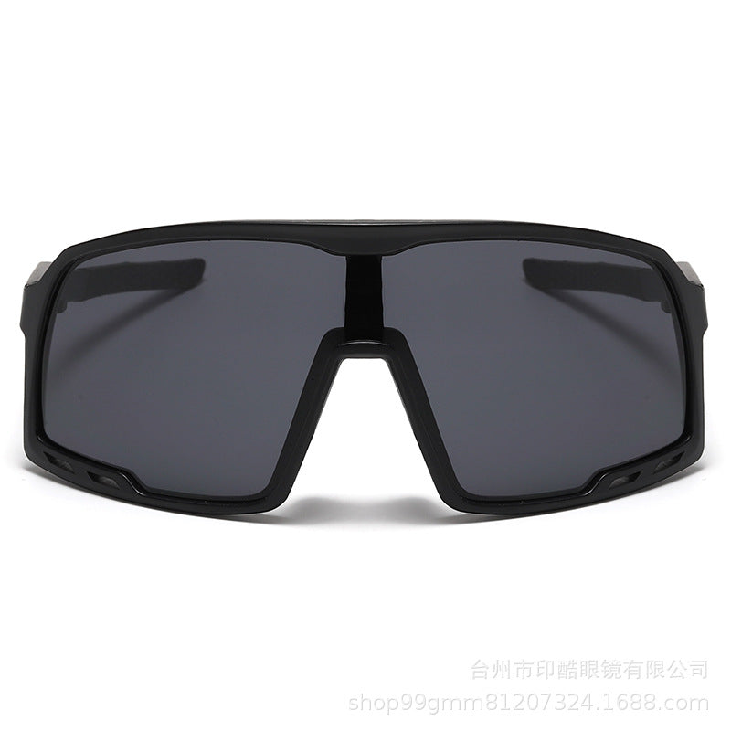 Wholesale Sports One-Piece Large Frame PC Sunglasses